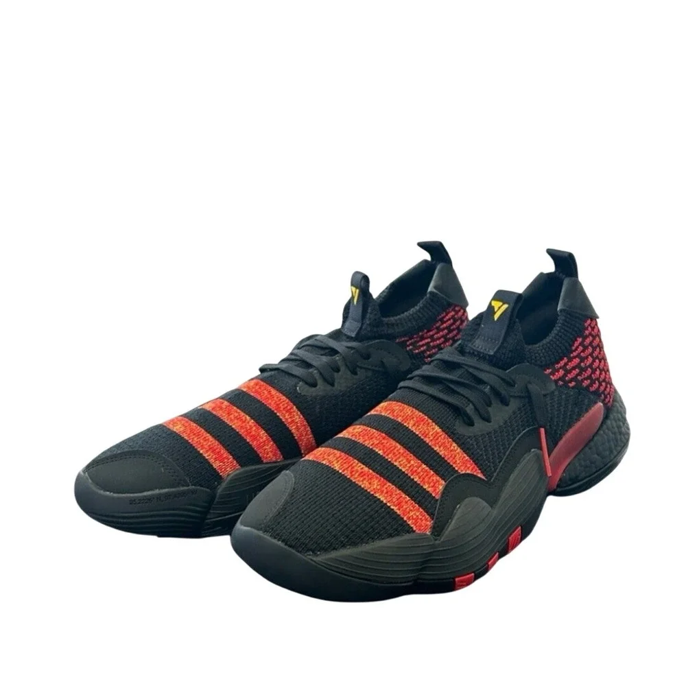 Adidas Trae Young 2 Low Hawks Black / Red Basketball‎ Shoes HQ0986 Size 10.5 NWT